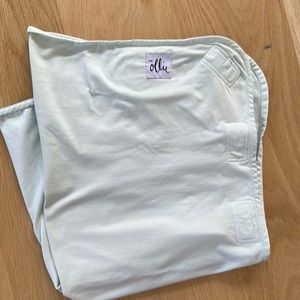 The famous life-saving (for mamas and dadas) Ollie swaddle!
